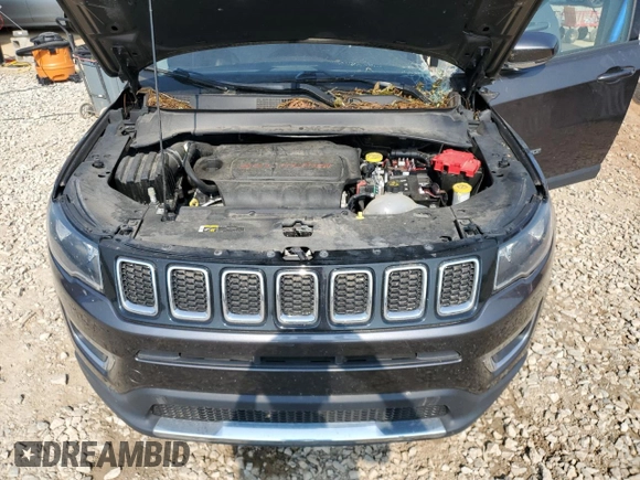 2019 Jeep Compass Limited z VIN 3C4NJDCB5KT827537, wystawiony jako Copart lot #59632135 z przebiegiem 42 063 mil mil oraz Szkoda całkowita • Salvage title. Historia ofert i sprzedaży dostępna na DreamBid. Obrazek 12.