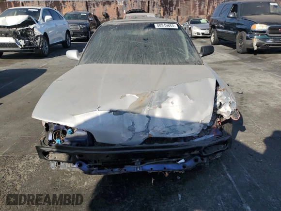 1990 Acura Integra with VIN JH4DA9358LS053319, listed as a Copart auction lot 80949884 with 42,570 mi miles and Salvage title. Bid and sale history available at DreamBid. Image 5.