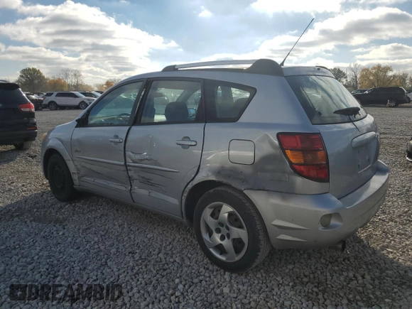 2005 Pontiac Vibe with VIN 5Y2SL63825Z400231, listed as a Copart auction lot 78368214 with 0 mi miles and Salvage Title. Bid and sale history available at carsss.com. Image 2.