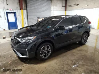 2020 Honda CR-V EX-L with VIN 2HKRW2H80LH698838, listed as a Copart auction lot 46648845 with 0 mi miles and Salvage Title. Bid and sale history available at carsss.com. Image 1.