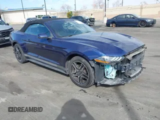 2018 Ford Mustang EcoBoost Premium with VIN 1FATP8UH6J5145514, listed as a IAAI auction lot 41668455 with 79,617 mi miles and . Bid and sale history available at carsss.com. Image 1.