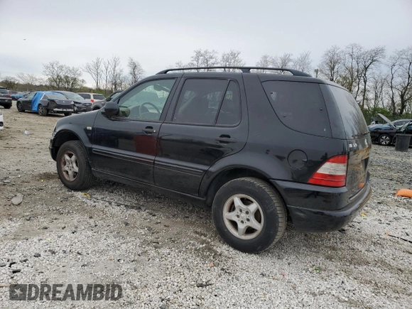 2000 Mercedes-Benz M 320/430/500 z VIN 4JGAB54E3YA209798, wystawiony jako Copart lot #52116575 z przebiegiem Nie podano mil oraz Szkoda całkowita • Salvage title. Historia ofert i sprzedaży dostępna na DreamBid. Obrazek 2.