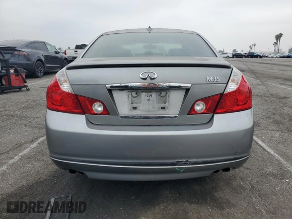 2007 Infiniti M Sport with VIN JNKAY01E47M304697, listed as a Copart auction lot 55483265 with 166,759 mi miles and Salvage title. Bid and sale history available at DreamBid. Image 6.