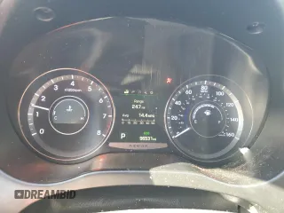2016 Hyundai Azera with VIN KMHFG4JG8GA555447, listed as a Copart auction lot 45010475 with 96,531 mi miles and Salvage title. Bid and sale history available at DreamBid. Image 9.