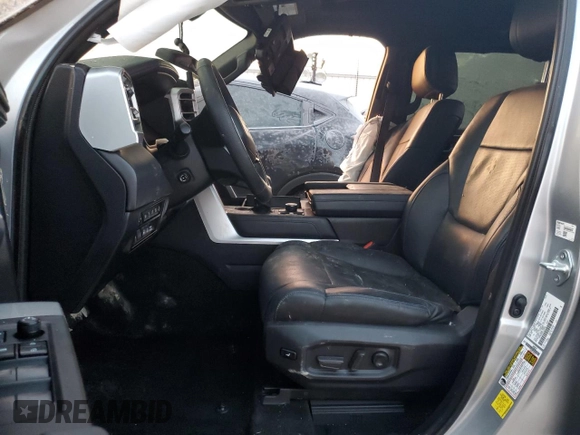 2023 Toyota Tundra Platinum with VIN 5TFNA5DB9PX128945, listed as a Copart auction lot 83960764 with Not provided miles and Salvage title. Bid and sale history available at DreamBid. Image 7.
