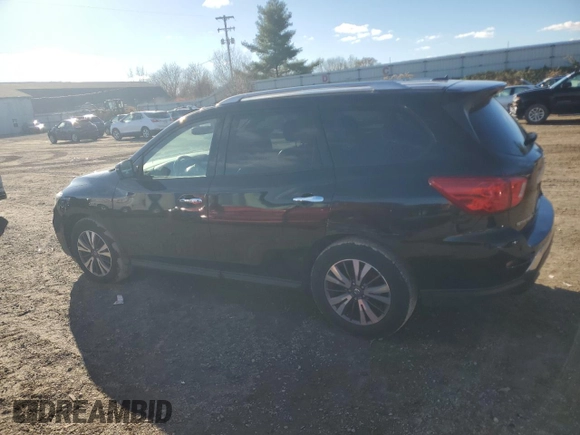 2017 Nissan Pathfinder SL with VIN 5N1DR2MM3HC697511, listed as a Copart auction lot 79969634 with 136,300 mi miles and Clean Title. Bid and sale history available at carsss.com. Image 2.