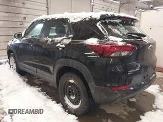 2021 Chevrolet TrailBlazer LS with VIN KL79MNSL7MB085703, listed as a IAAI auction lot 41590450 with 46,894 mi miles. Bid and sale history available at carsss.com. Image 3.