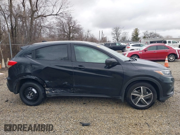 2021 Honda HR-V EX with VIN 3CZRU6H50MM717686, listed as a IAAI auction lot 41735102 with 87,258 mi miles. Bid and sale history available at carsss.com. Image 14.