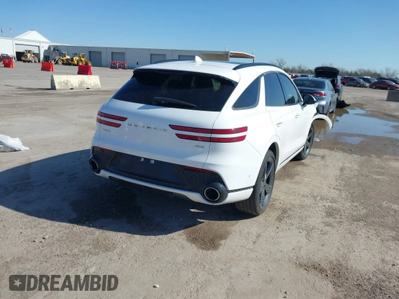2023 Genesis GV70 2.5T with VIN KMUMADTB0PU087966, listed as a IAAI auction lot 41764769 with 33,865 mi miles and . Bid and sale history available at DreamBid. Image 4.