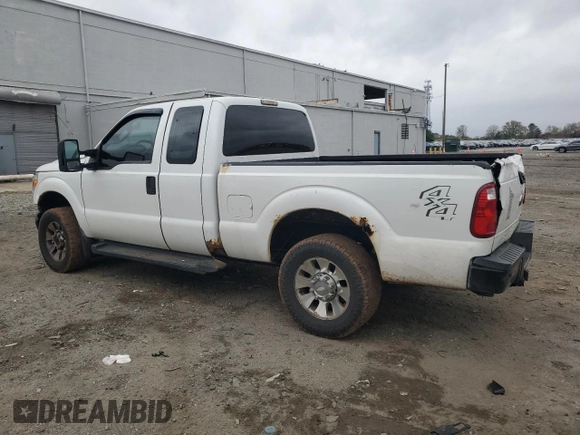 2013 Ford F-250 XL with VIN 1FT7X2B62DEB20592, listed as a Copart auction lot 51535495 with 390,072 mi miles and Salvage Title. Bid and sale history available at DreamBid. Image 2.