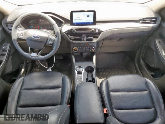 2020 Ford Escape SEL with VIN 1FMCU0H61LUA31969, listed as a Copart auction lot 62408675 with 53,220 mi miles and Salvage title. Bid and sale history available at DreamBid. Image 8.