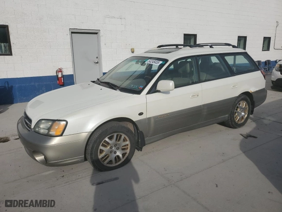 2001 Subaru Legacy Wagon Outback H6 L.L. Bean Edition with VIN 4S3BH806717664454, listed as a Copart auction lot 54248455 with 254,272 mi miles and Clean Title. Bid and sale history available at carsss.com. Image 1.