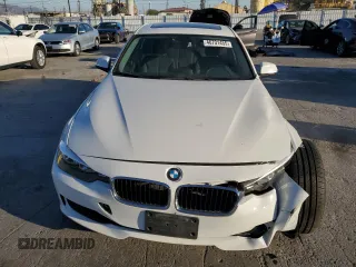 2015 BMW 3 Series 328i with VIN WBA3C1C51FK122717, listed as a Copart auction lot 46701455 with 57,826 mi miles and Salvage Title. Bid and sale history available at carsss.com. Image 5.