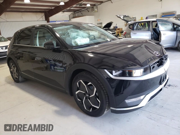 2023 Hyundai Ioniq 5 SE with VIN KM8KMDAF5PU160347, listed as a Copart auction lot 59949344 with 2,665 mi miles and Salvage title. Bid and sale history available at DreamBid. Image 4.