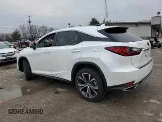 2022 Lexus RX 350 with VIN 2T2HZMDA3NC362383, listed as a Copart auction lot 45085255 with 43,905 mi miles and Salvage Title. Bid and sale history available at DreamBid. Image 2.
