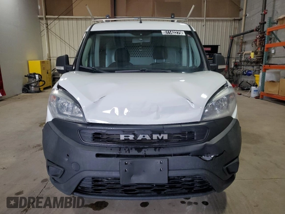 2019 Ram ProMaster City Cargo Tradesman z VIN ZFBHRFAB4K6N15095, wystawiony jako Copart lot #51142275 z przebiegiem 87 409 mil mil oraz Czysty tytuł • Clean title. Historia ofert i sprzedaży dostępna na DreamBid. Obrazek 5.