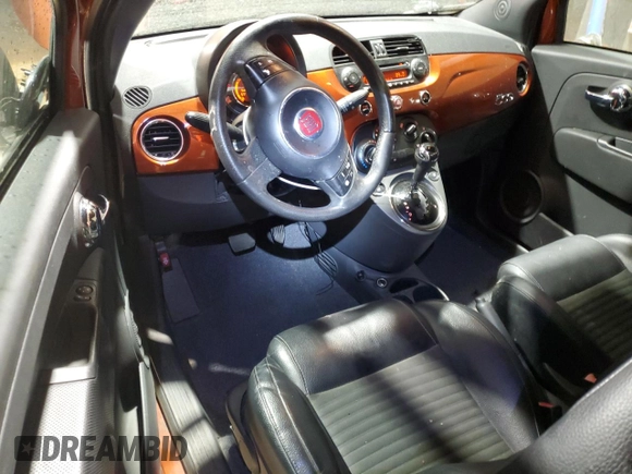 2014 FIAT 500 Sport with VIN 3C3CFFBR8ET291694, listed as a Copart auction lot 77889174 with 90,279 mi miles and Salvage Title. Bid and sale history available at carsss.com. Image 8.