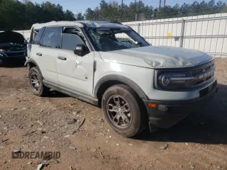 2021 Ford Bronco Sport Big Bend z VIN 3FMCR9B60MRA16404, wystawiony jako Copart lot #51411345 z przebiegiem 47 296 mil mil oraz Szkoda całkowita • Salvage title. Historia ofert i sprzedaży dostępna na DreamBid. Obrazek 4.