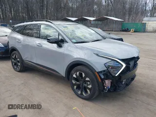 2024 Kia Sportage X-Line with VIN 5XYK6CDF5RG156016, listed as a IAAI auction lot 41664356 with 5,386 mi miles and . Bid and sale history available at carsss.com. Image 1.