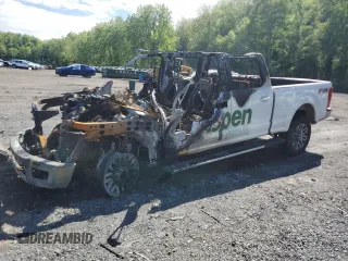 2017 Ford F-350 Platinum z VIN 1FT8W3BT8HEE52917, wystawiony jako Copart lot #57059525 z przebiegiem Nie podano mil oraz Szkoda całkowita • Salvage title. Historia ofert i sprzedaży dostępna na DreamBid. Obrazek 1.
