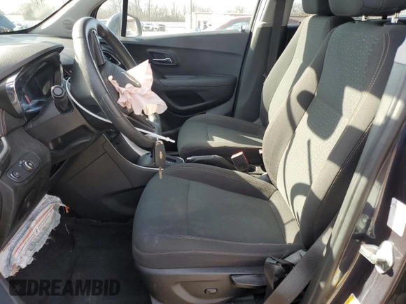 2019 Chevrolet Trax LS with VIN 3GNCJKSB7KL161155, listed as a Copart auction lot 49482395 with 57,465 mi miles and Salvage Title. Bid and sale history available at carsss.com. Image 7.