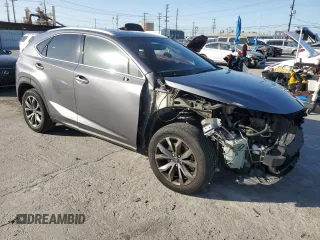 2015 Lexus NX 200t with VIN JTJYARBZXF2001005, listed as a Copart auction lot 50255945 with 97,496 mi miles and Salvage title. Bid and sale history available at DreamBid. Image 4.