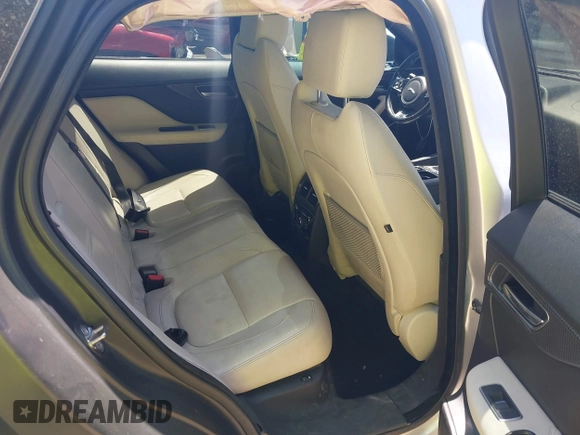 2017 Jaguar F-Pace with VIN SADCP2BV3HA048079, listed as a IAAI auction lot 42515577 with 116,610 mi miles and . Bid and sale history available at DreamBid. Image 8.