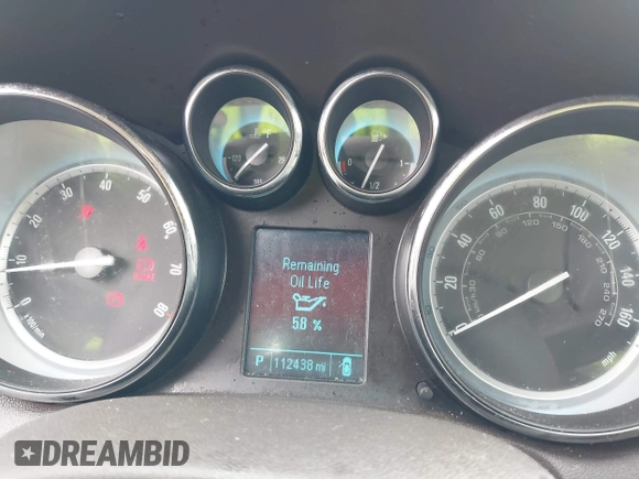 2014 Buick Verano Group with VIN 1G4PS5SK1E4127954, listed as a IAAI auction lot 42529457 with 112,438 mi miles and . Bid and sale history available at DreamBid. Image 7.