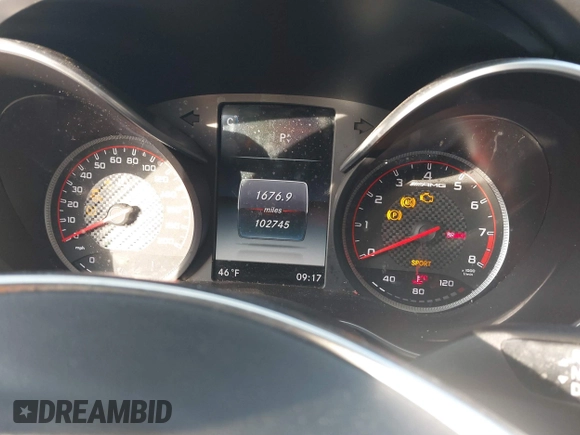 2016 Mercedes-Benz C 63 S AMG with VIN 55SWF8HB6GU103768, listed as a IAAI auction lot 41779235 with 102,745 mi miles and . Bid and sale history available at DreamBid. Image 15.
