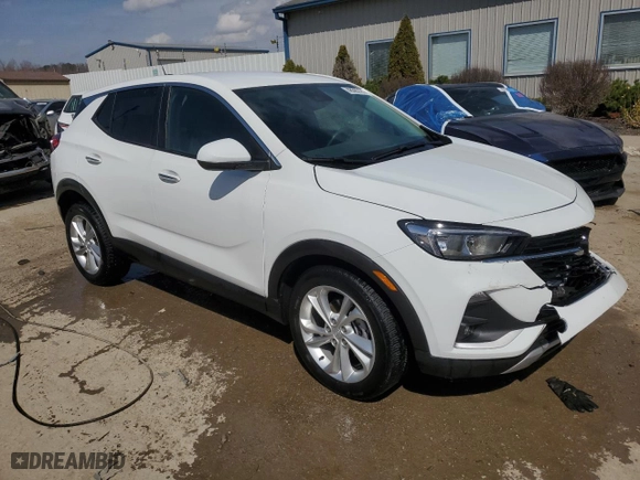 2023 Buick Encore GX Preferred with VIN KL4MMBS23PB055535, listed as a Copart auction lot 48383185 with 14,233 mi miles and Salvage Title. Bid and sale history available at carsss.com. Image 4.
