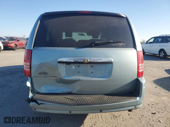 2008 Chrysler Town & Country Touring with VIN 2A8HR54P78R767979, listed as a Copart auction lot 46661925 with 189,197 mi miles and Salvage Title. Bid and sale history available at carsss.com. Image 6.