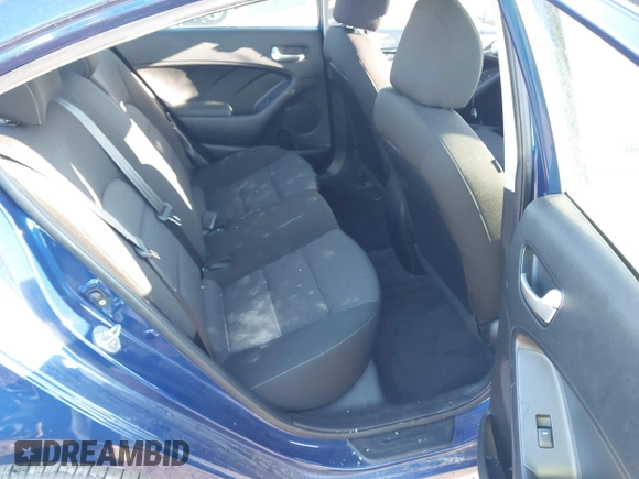 2017 Kia Forte LX with VIN 3KPFK4A76HE161141, listed as a IAAI auction lot 41856798 with 50,584 mi miles. Bid and sale history available at carsss.com. Image 8.