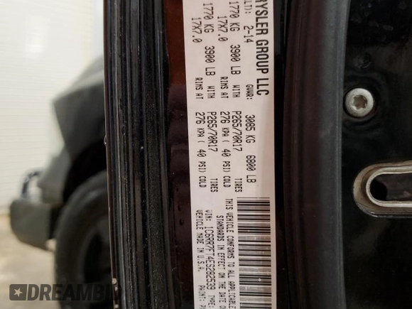 2014 Ram 1500 Express z VIN 1C6RR7FT4ES282539, wystawiony jako Copart lot #59787035 z przebiegiem 151 663 mil mil oraz Czysty tytuł • Clean title. Historia ofert i sprzedaży dostępna na DreamBid. Obrazek 12.