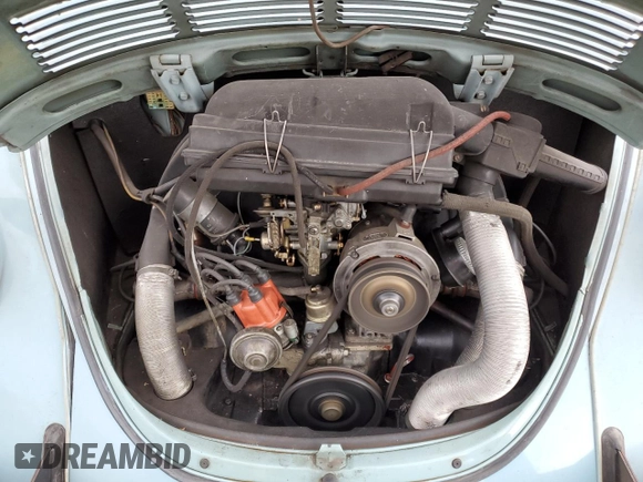 1973 Volkswagen Beetle with VIN 1332743225, listed as a Copart auction lot 82205824 with 66,942 mi miles and Clean Title. Bid and sale history available at DreamBid. Image 11.