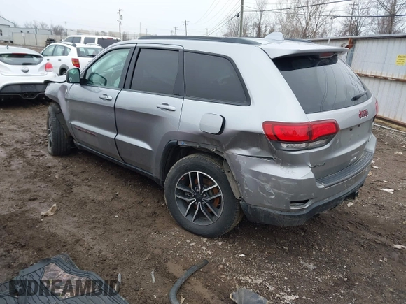 2021 Jeep Grand Cherokee Trailhawk with VIN 1C4RJFLG2MC579884, listed as a IAAI auction lot 41526769 with 115,461 mi miles. Bid and sale history available at carsss.com. Image 3.