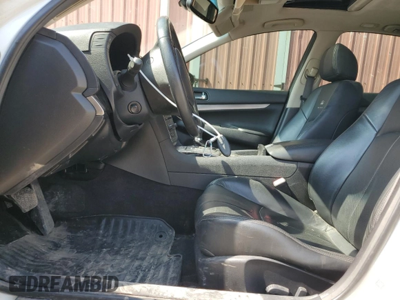 2012 Infiniti G37 x with VIN JN1CV6AR8CM679563, listed as a Copart auction lot 53753805 with 216,991 mi miles and Clean Title. Bid and sale history available at DreamBid. Image 7.