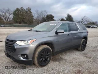 2019 Chevrolet Traverse LT Leather with VIN 1GNERHKW3KJ262580, listed as a Copart auction lot 86492364 with 142,548 mi miles and Salvage Title. Bid and sale history available at carsss.com. Image 1.