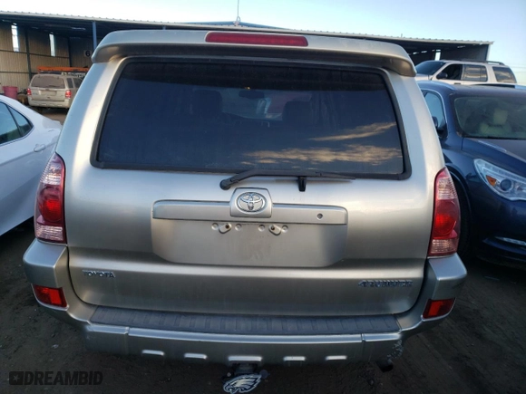 2004 Toyota 4Runner Limited with VIN JTEBU17R040040104, listed as a Copart auction lot 39770584 with 129,333 mi miles and Salvage Title. Bid and sale history available at carsss.com. Image 6.