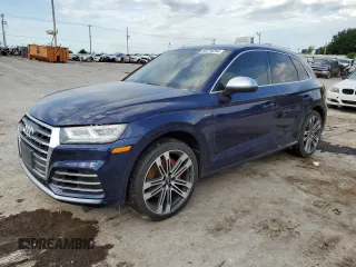 2018 Audi SQ5 Prestige with VIN WA1C4AFY9J2217762, listed as a Copart auction lot 60276294 with 96,861 mi miles and Salvage Title. Bid and sale history available at DreamBid. Image 1.