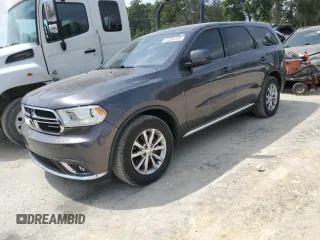 2018 Dodge Durango SXT z VIN 1C4RDHAG4JC100656, wystawiony jako Copart lot #54264105 z przebiegiem 91 256 mil mil oraz Czysty tytuł • Clean title. Historia ofert i sprzedaży dostępna na DreamBid. Obrazek 1.