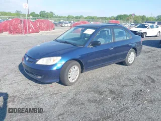 2004 Honda Civic LX with VIN 2HGES16534H643485, listed as a IAAI auction lot 42130844 with 143,007 mi miles. Bid and sale history available at carsss.com. Image 2.