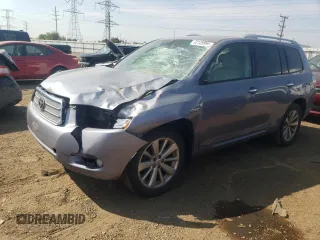 2008 Toyota Highlander Hybrid Limited with VIN JTEEW44AX82018516, listed as a Copart auction lot 72139964 with 328,969 mi miles and Salvage Title. Bid and sale history available at carsss.com. Image 1.
