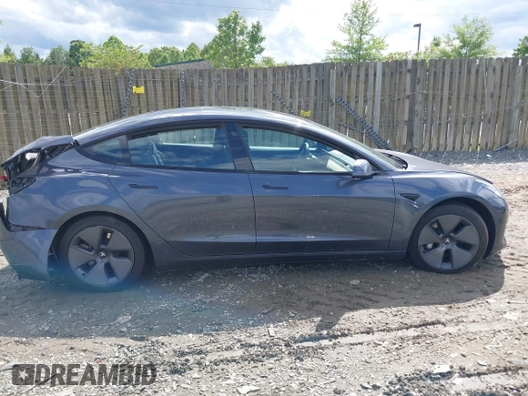 2023 Tesla Model 3 with VIN 5YJ3E1EA4PF515844, listed as a IAAI auction lot 42321123 with 46,683 mi miles and . Bid and sale history available at DreamBid. Image 13.
