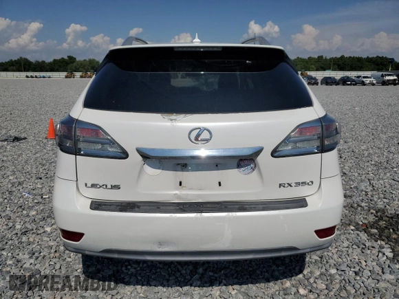 2010 Lexus RX 350 with VIN 2T2BK1BA1AC039732, listed as a Copart auction lot 55927935 with 267,240 mi miles and Clean Title. Bid and sale history available at carsss.com. Image 6.