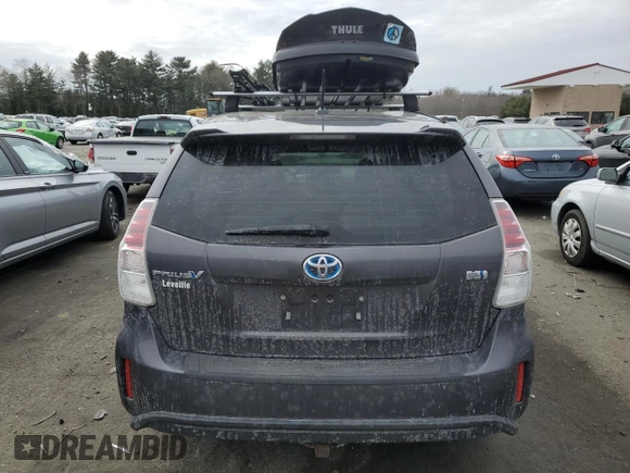 2015 Toyota Prius Two with VIN JTDZN3EU0FJ033668, listed as a Copart auction lot 47762475 with 349,425 mi miles and Salvage Title. Bid and sale history available at DreamBid. Image 6.