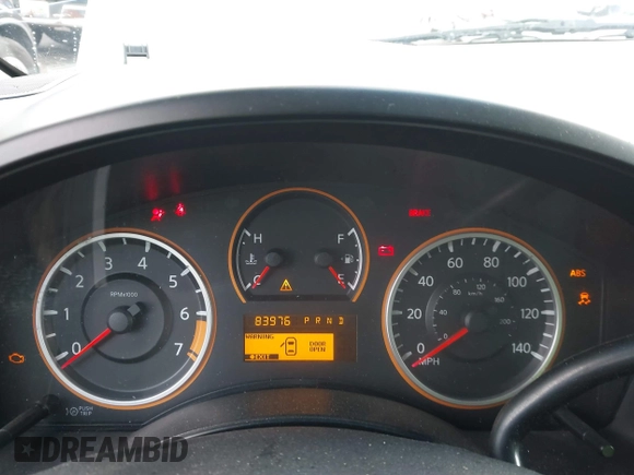 2013 Nissan Titan SE with VIN 1N6BA0CH5DN312683, listed as a IAAI auction lot 41209442 with 83,976 mi miles. Bid and sale history available at carsss.com. Image 7.