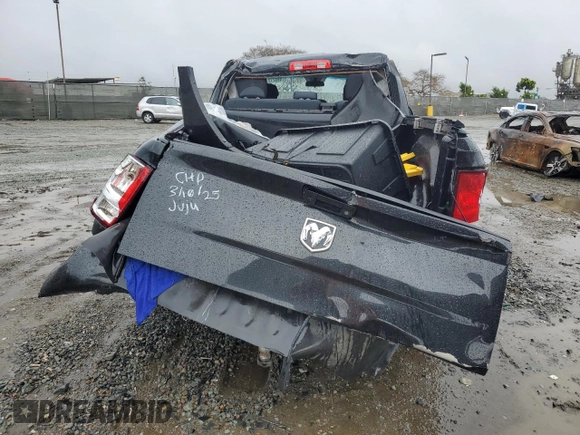2017 Ram 1500 Express with VIN 1C6RR6FGXHS860404, listed as a Copart auction lot 48977275 with 86,030 mi miles and Salvage title. Bid and sale history available at DreamBid. Image 6.