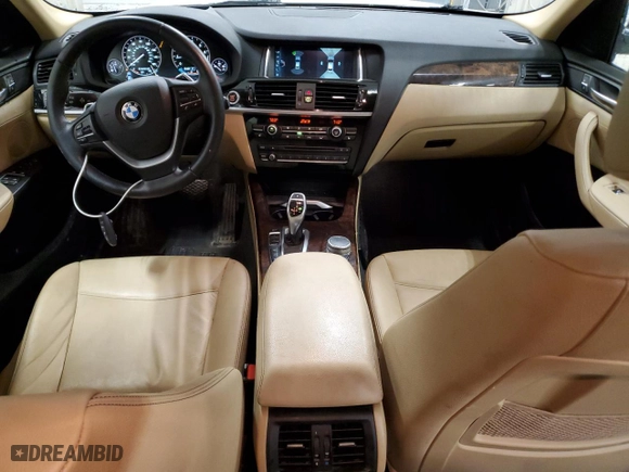 2017 BMW X4 xDrive28i with VIN 5UXXW3C52H0T77736, listed as a Copart auction lot 51043115 with 83,239 mi miles and Salvage Title. Bid and sale history available at carsss.com. Image 8.