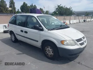 2005 Dodge Caravan SE with VIN 1D4GP25B45B287289, listed as a IAAI auction lot 42658990 with 217,918 mi miles and . Bid and sale history available at DreamBid. Image 1.