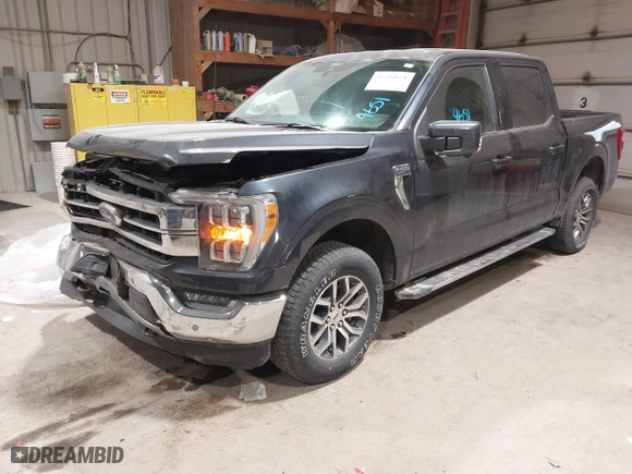2021 Ford F-150 XL with VIN 1FTEW1EP3MFC77745, listed as a IAAI auction lot 41504651 with 24,710 mi miles. Bid and sale history available at carsss.com. Image 17.